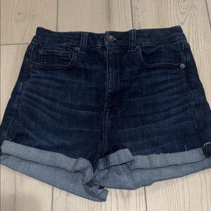 American Eagle Outfitters Dark Blue Jean Shorts